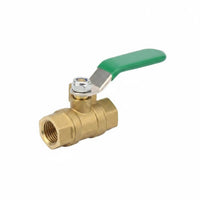 Sturdy Brass Ball Valve Heavy Duty Threaded Brass Valve Clear Thread Hose Barb Connector Easy Install for Workshop