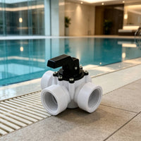 Pool Triple-Port Diverter Threaded Pool Diverter High-Movement Water Circulation