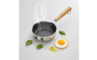 Non Pan Thickened Bottom Single Egg Frying Pan Precision Pouring Edge Design Skillet for Kitchen