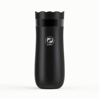 Travel Plunger Brewer Stainless Steel Coffee Maker with Locking Lid Compact Coffee Pot for Commuters, Students, Commute