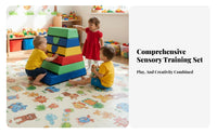 Children's Jumping Horse Early Education Sensory Training Toy Gross Motor Skill Development Preschool Teaching Prop for Preschoolers, Kindergarten