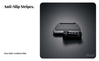 2 Pieces Aluminum Alloy Foot Pedals Easy Installation Rear Passenger Foot Pegs Bike Rear Pedal Reinforced Design