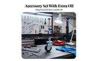 Heavy Duty Floor Lifting Device Universal Joint Floor Lifting Device Caster Wheel for Mechanics, DIY Enthusiasts, Garage, Workshop