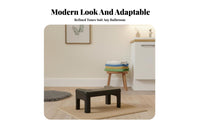 Anti-Slip toilet footrestting Stool Universal Fit C-Shaped Potty Stool Ergonomic Design Footrest Sturdy assistance for Pregnant Women, Healthaware Individuals, Children, Restroom, Small areas, Home