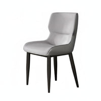 Upholstered Side Chair Modern Design Dining Seating Padded Seat Padding Ergonomic Backrest for Interior Decorators
