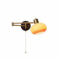 Adjustable Bedside Wall Lamp Space-Saving Adjustable Wall Sconce