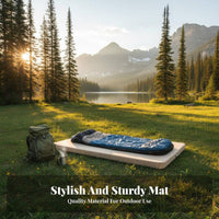 Inflatable Camping mattress distinctive Cheese Pattern automaticInflating Camping Mat Thick Cushioning Air Mattress for Campers, Hikers, Hiking, Backpacking, outdooring