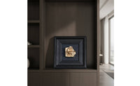 Sculptural Relief Modern Wall Art with Frame Contemporary Painting for Entryway