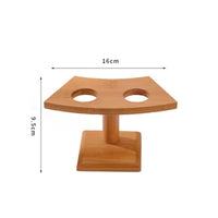 Sushi Hand-Roll Stand Bamboo Temaki Hand Roll Holder Temaki Stand Stable Tableware Easy to Clean for Home Hosts, Omakase Dining