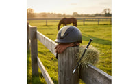 Matte Black Equestrian Helmet Adjustable Horse Riding Helmet CE Certified for Children