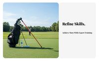 Provides Visual Feedback Golf Swing Rotation Stick Builds Muscle Memory Golf Club Indicator Stick Easy Installation for Indoor Practice