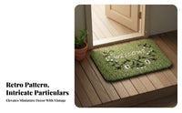 Realistic Detailing Dollhouse Carpet Intricate Pattern Miniature Rug Exquisite Craftsmanship for Hobbyists, Adults, Miniature Scene