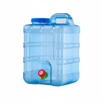 Food Grade PC Water Container Leakproof Water Container with Spigot Easy to Clean High Temperature Resistant for Campers