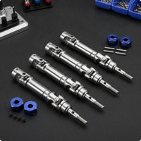 4 Pieces Drive Shafts Universal Joint RC Driveshafts Modular Hardware