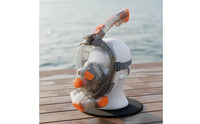 Anti Fog Dry Top Snorkel Mask Separate Ventilation System Water Sports Gear for Adults