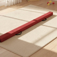 Folding Balance Beam Foldable Foam Balance Beam Non-Slip Gymnastics Equipment for Gymnasts, Young Children, Playroom