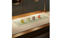 Elegant Design 3-Tier Serving Stand Multi-Functional 3 Tier Display Stand Multifunctional Rectangular Glass Dessert Display Easy to Clean for Restaurants, Caterers, Event Planners, Hotel Service, Weddings, Parties