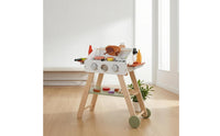 Wooden Barbecue Grill Playset Realistic Children's Wooden Grill