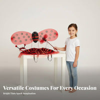 Cosplay Costume Set Easy to Wear Costume Set Brightly Colored Colors Bumblebee Dress-up Kit for Girls, Preschoolers, Dance Recital, School Events