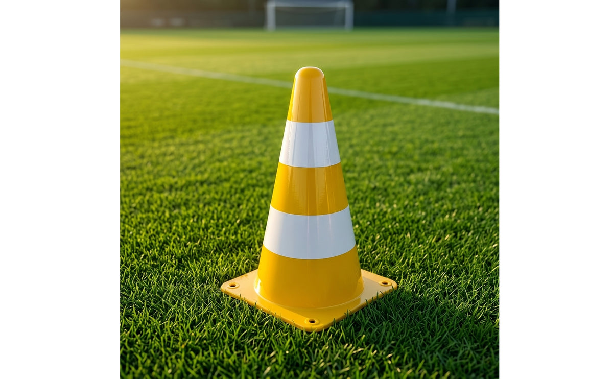 Stackable Reflective Traffic Cone with Square Base