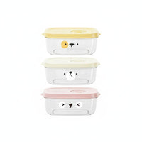 Stackable Design Rice Portioning Box Leakproof Seal Freezer Safe Meal Box Date Indicator Lid Kitchen Storage for Dieters, Office