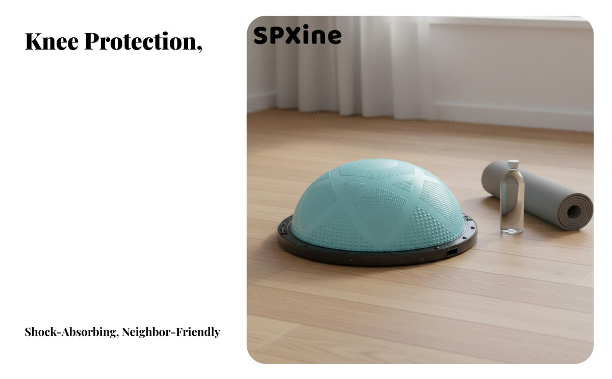 Anti-Rupture Core Strength Exercise Tool Full Body Workout Half Balance Ball Long-Lasting Core Training Ball Heavy Duty