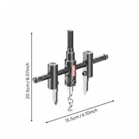 Airplane Type Long-Lasting Adjustable Circle for Woodworkers
