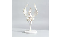 Angel Figurine Decorative Praying Angel Statue Tabletop for Living Room, Shelf