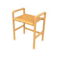 Wall-Mounted Shower Bench Space-Saving Folding Shower Bench Foldable Furniture for Elderly, Washroom