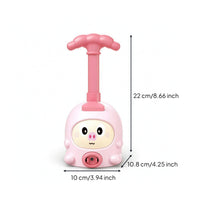 Manual Balloon Launcher Toy Balloon-Powered Car Long-Lasting Air-Powered Car Reusable for Preschoolers, Toddlers, Playroom