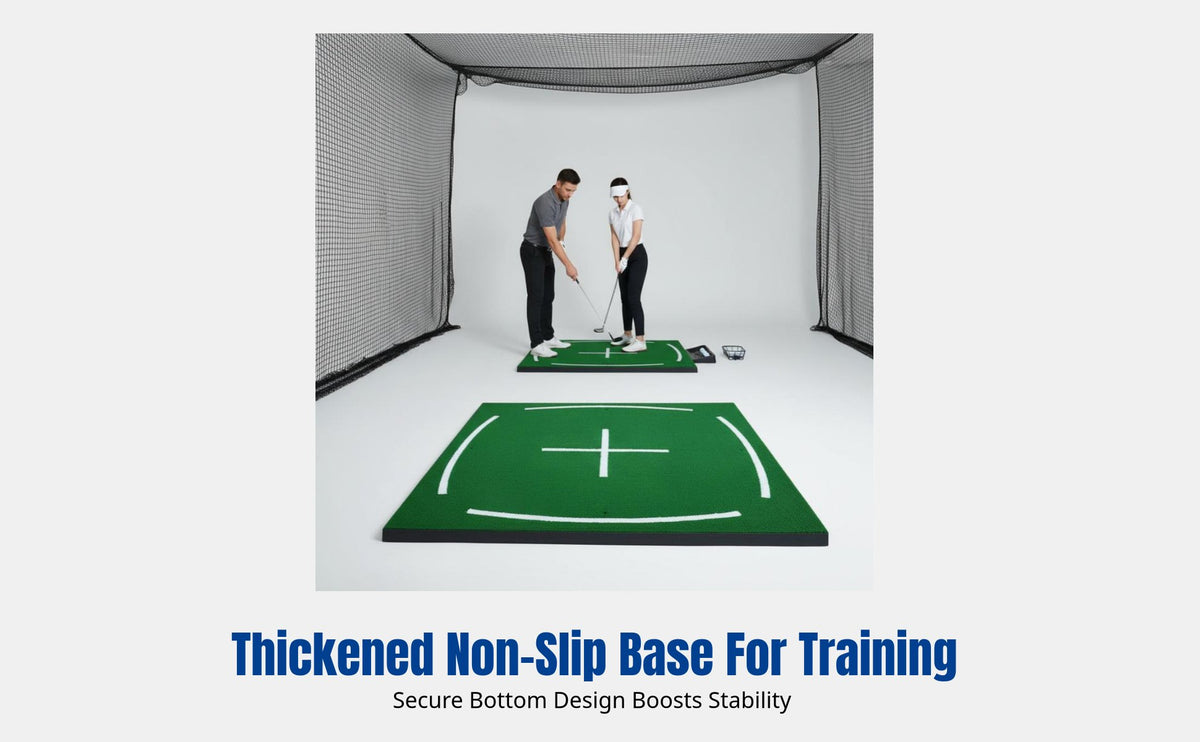 Practice Mat, 3D Training Turf, Anti-Slip Base, Teaching Edition, Driving Range