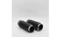 Motorcycle Front Fork Boot Rubber Fork Dust Boots with Clamps Guard Sleeves for Motorcyclists, Riders