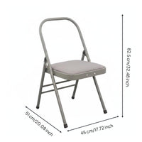 Supportive Posture Practice Chair Foldable Practice Support Chair Stable Exercise Equipment for Home