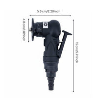 Handheld Pneumatic Chamfering Tool Simple 45° Angle Pneumatic Beveller Strong Metal Trim Trimming Tool for Metalworkers, Workshop