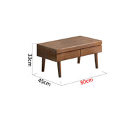 Solid Wood Living Room Furniture Low Profile TV Stand Low Profile Media Cabinet Mid-century Entertainment Stand Modern Entertainment Center with Drawers Smooth Lacquered Finish Suitable for Gift Giving Home Decoration Small Apartments Bedrooms