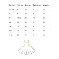 kids Animal Costume Set Halter Neck Girl's Woodland Creature Costume for Girls, Young Children, Halloween, Parties, School Plays