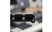 Molded One Piece 4-Button Rubber Key Strip Raised Buttons Conductive Rubber Button Assembly Smooth Finish Keyboard Conductive Pad Strip Compact