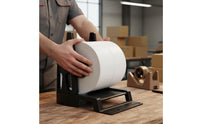 External Label Holder Desktop Label Printer Stand Stable for Retail Counters