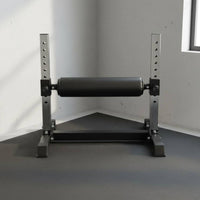 Stretching Support Bulgarian Split Squat Stand Sturdy Steel Frame Bulgarian Squat Coach Heavy Duty Single Leg Training Stand Compact for Beginners