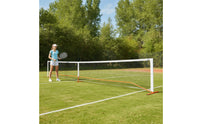 Pickleball Net with Metal Frame Foldable Pickleball Net System Weather-Resistant for Associations, Gyms