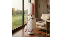 Golf Club Bag Waterproof Golf Stand Bag Leather for Golfers, Women, Practice Rounds