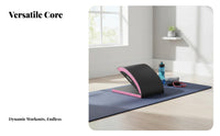 Abdominal Training Mat Full Range of Motion Ab Mat Firm-Density Foam Sit-up Support Pad for Beginners, Home Gym