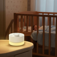 Soothing Sounds Ambient Sound Machine with Night Light Auto-Deactivate Timer Night Light Sound Machine Rechargeable Portable Sleep Soother Long Battery Life for Babies, Toddlers, Kids, Bedroom, Travel