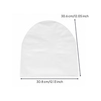 50 Pieces Vinyl Sleeve with Rounded Top Translucent Inner Sleeve with Rounded Corners LP Inner Sleeves Lightweight Shielding