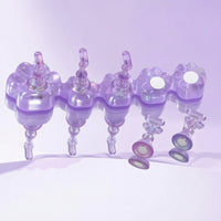 Nail Holder with Attractive Base Translucent Manicure Practice Stand Practical