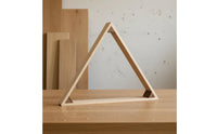 Professional Grade Solid Wood 8-Ball Rack Long-Lasting Pool Ball Triangle Rack Polished Finish Game Room Equipment Universal Fit for Bar