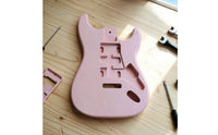 Guitar Body Blank Pre-Pre-Cut Electric Guitar Body Personalization for Luthier