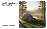 Geodesic Tent Tent Large Viewing Unfoldings Outsidedoor Shelter Retardant Camping Gear for Campers, Residents, Glamping, Outsidedoors, Summit Areas