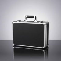 Aluminum Tool Box Sturdy Aluminum Aviation Case Lockable Tool Case Sturdy Design Safeguarding Equipment Briefcase Shock