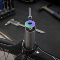 X-CANSUN Bicycle Headset Cap for 28.6mm Fork Steerer Tube, Road and Mountain Bike Stem Cover